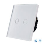 کلید لمسی هوشمند 2 پل سفید