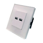 شارژر دوبل 3.1 آمپر شیشه